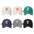 Letter Embroidered Children Baseball Cap for Girls Boy Solid Color  Hip Hop Hat Spring Autumn Casual Kids Visor Hats 2-7Y. 