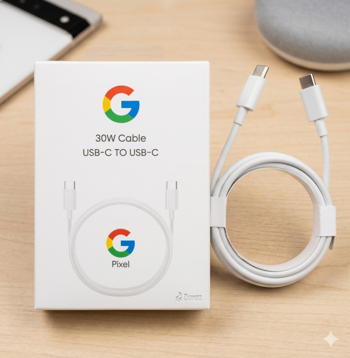 Premium Google Pixel 30W Fast Charging Cable - Type-C to Type-C (1 ...