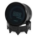 【pressure gauge】 2inch 52MM Digital 20 LED Boost bar psi Vacuum temp Oil temp press Voltmeter Air/fuel ratio EGT temp RPM Gauge. 