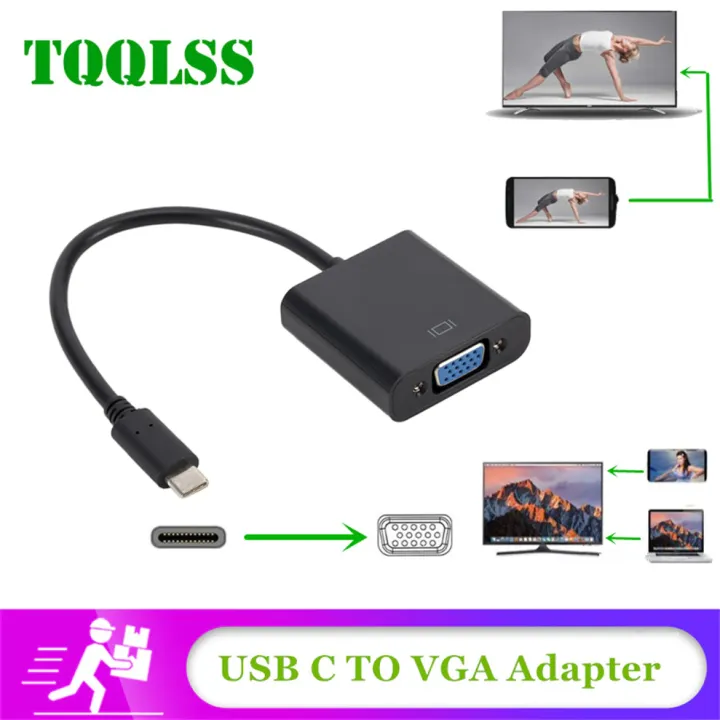 USB%20C%20to%20Female%20VGA%20Cable%20Adapter%20Type-C%20USB%203.1%20to%20VGA%20Adaptor%20for%20MacBook%20Pro%20MacBook%20Air%202019%20Chromebook%20Samsung%20Galaxy%20S9/S8%20-%20Image%205