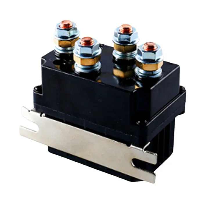 1%20PCS%20Black%20Universal%2012V%20500A%20Winch%20Remote%20Contactor%2012000%20Pounds%20Winch%20Control%20Solenoid%20Relay%20Twin%20Wireless%20Remote%20Recovery%20-%20Image%203