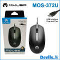 MIKUSO MOS-372U USB Interface Wired Optical Mouse. 