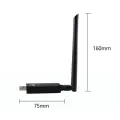 Realtek RTL8812AU 2.4/5ghz 802.11ac dual band 1200Mbps USB Wireless Adapter For Windows 7/8/8.1/10/Kali Linux/Parrot. 
