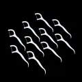 10pcs Dental Floss Flosser Picks Teeth Toothpicks Stick Tooth Clean. 