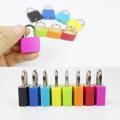 Mini 2 Padlock Compact 2 Steel Anti  Suitcase lock Strong Mini Diary lock for Travelers Suitcases Diaries Backpacks Security measures Travel 2. 