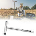 Soil Sampler Tubular Smooth Surface T-Style Handle Soil Test Probe. 