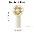 HOT Mini Portable Fan Handheld Fan Operated Lightweight Small Pocket Fan Drop Shipping. 
