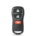 KEYYOU For NISSAN Pathfinder Titan Versa Maxima Frontier Xterra Murano INFINITI 3 Buttons Remote Car Key Shell Case. 