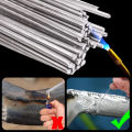 10pcs Aluminum Welding Rods  -  Low Temperature Easy Melt - Weld Bars Cored Wire Rod - Solder Tin Flux for Soldering Aluminum - for Soldering Aluminum. 