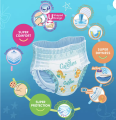 Cuddles - Super Pants Pant Style Diaper - New Born  (36 Pieces). 