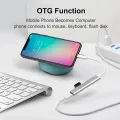 USB C HUB 3.0 Type C 4-Port Multi-Splitter OTG Adapter for PC Android Laptop Mac. 