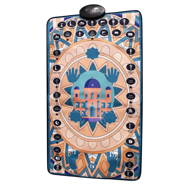 Prayer Rug Technology Electronic Prayer Carpet Adult Worship Carpet Led Prayer Guidance ...
