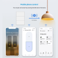 Matter Smart Switch Wall Light Switch Smart Control 1 2 3 4 6 Gangs Button for APP 6 Way. 