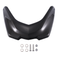 Carbon Fiber Beak Extension Wheel Cover Nose Fairing Beak Cowl Protector for R1200GS R 1200 GS LC 2013-2016. 