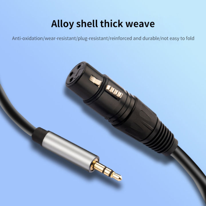 3.5%20mm%20to%20XLR%203%20Pin%20Male%20to%20Female%20Stereo%20Audio%20Cable%20For%20Microphone%20Phone%20Amplifier%20Computer%20Speaker%20Guitar%20Mixer%20Adapter%20Cable%20-%20Image%204