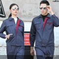 Construction Site Spring and Autumn Labor Protection Clothing Suit Men's Sleeve Single Work Clothes Factory Director Wear-Resistant Decoration Winter Garage Work Suit-Piece Room Car Booking （. 