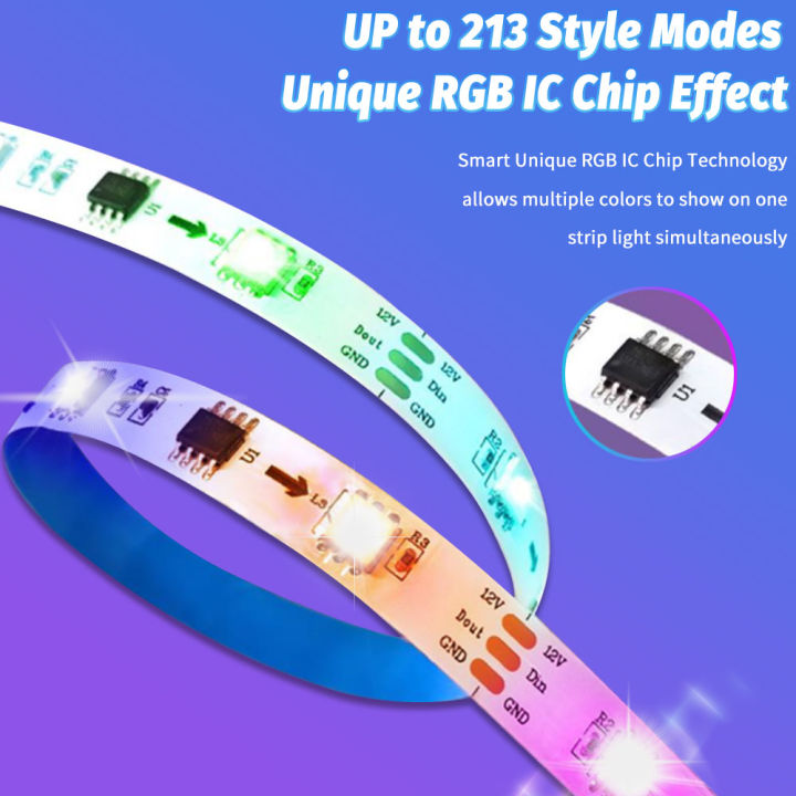 Ws2812%205050%20Rgb%20Ir%20Bluetooth%20Led%20Strip%20Lights%201m-30m%20Rgbw%20Led%20Strip%20Tv%20Backlight%20Room%20Decoration%20Led%20Tape%20Diode%20Flexible%20Ribbon%20-%20Image%203
