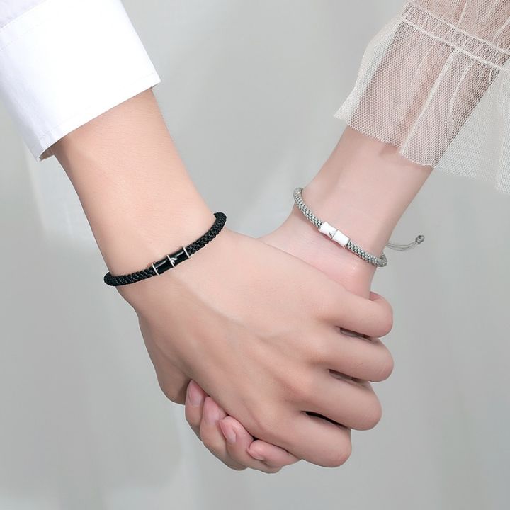 Fashionable Versatile Braided Bamboo Hand Rope Unique Couple Bracelet