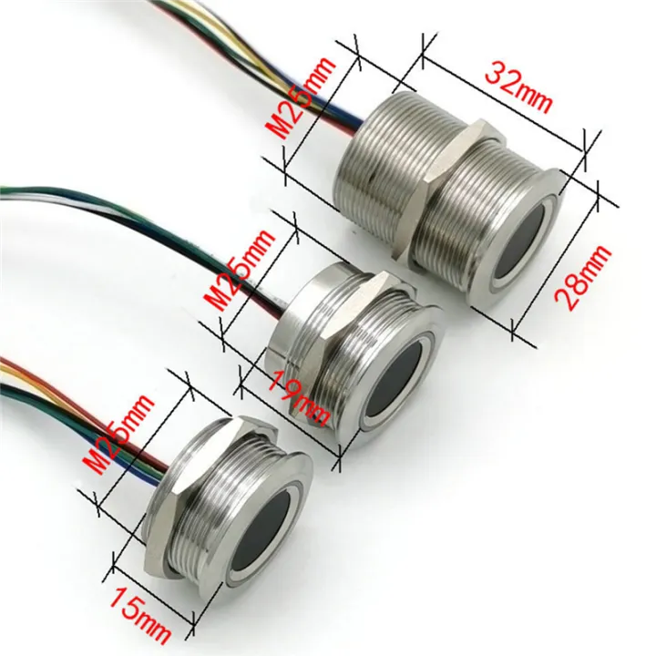 Sojhoop%20R503%20Circular%20Round%20RGB%20Ring%20Indicator%20LED%20Control%20DC3.3V%20MX1.0-6Pin%20Capacitive%20Fingerprint%20Module%20Sensor%20Scanner,%2032Mm%20-%20Image%207