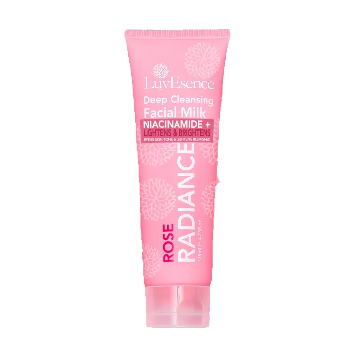Rose Radiance Deep Cleansing Facial Milk + Niacinamide