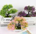 Artificial Plants Bonsai Small Tree Pot Plant Flowers Potted Ornaments For Home Room Table Decoration Hotel Garden Décor. 