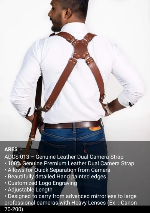 Top%20Class%20Leather%20Camera%20Leather%20Strap%20Holder%20for%20Action%20Shooting%20Camera%20Mount%20Gadget%20Strap%20100%25%20Leather%20Straps%20Belt%20for%20Photographer%20Director%20Top%20Class%20-%20Image%205
