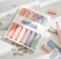 6Pcs Pastel Highlighters Soft Tip Mild Colous Highlighters Pens Aesthetic Marker Pen Fluorescent Pen Stationery School Supplies. 