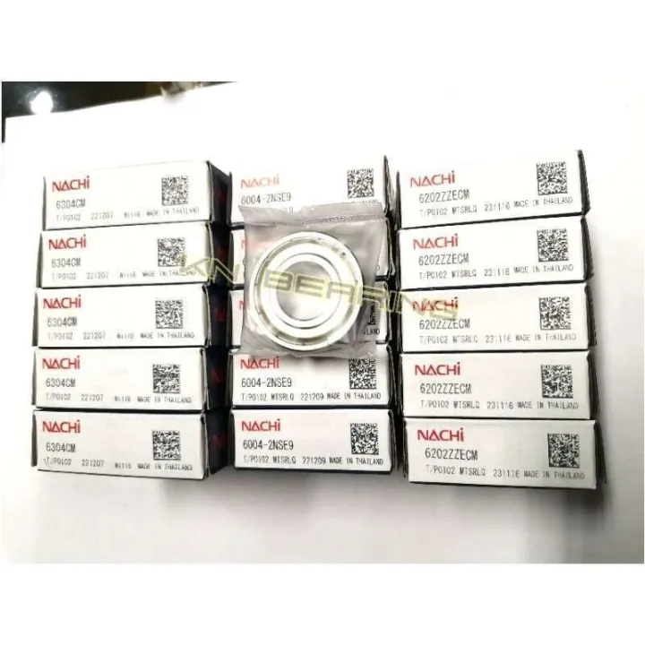 (Price%20per%20piece)%20Bearings%20NACHI%206200%206201%206202%206203%206204%206205%20Steel%20Rubber%20No%20cover%20-%20Image%204