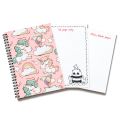 Cute spiral Notebook, best gift for your loving one's, can use for take notes, journaling, gratitude or any writing purpose - Ruled / dotted / blank available. 