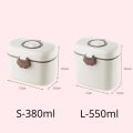 Portable Baby Milk Powder Box Cute Bear Shape Food Storage Box Essential Cereal Infant Milk Powder Box Toddler Snacks Container. 