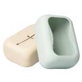 Soft Tissue Box Cover Elegant Waterproof Silicone Wet Wipe Holder Lightweight Waterproof Tissue Box for Bathroom Kitchen. 