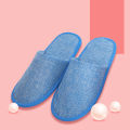 【WEJA】1Pair Children's Disposable Slippers Hotel Room SPA Portable Closed Toe Cute Slippers Home Guest Kids Baby Indoor Travel Shoes. 