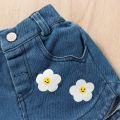 Girls Denim Clothing Sets Summer Children Fashion Vest Shorts 2pcs Beach Suit For Baby Tracksuits Kids Set. 