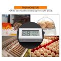 Home Monitoring Mini Size Digital Hygrometer Embedded Design Digital Display Temperature Monitor ℃Temperature Unit Humidity Meter Laboratory Use. 