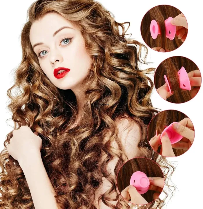 NEW%20Styling%20curls%20heatless%20portable%20clip%20curling%20iron%20silicone%20rubber%20soft/1020pcs%20heatless%20curling%20iron%20magic%20DIY%20tool%20-%20Image%205