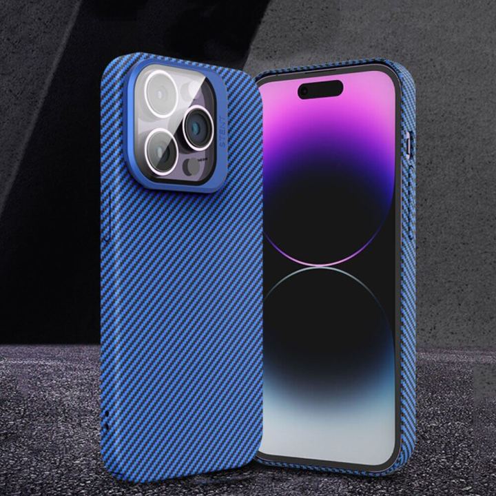HOCE%20Luxury%20Carbon%20Fibre%20Lens%20Glass%20Plating%20Bracket%20Phone%20Case%20For%20iPhone%2015%2014%2013%2012%20Pro%20Max%20Cases%20Ultrathin%20PC%20Shockproof%20Back%20Cover%20-%20Image%206