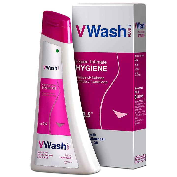 VWash Plus Women's Intimate Hygiene Wash 100ml