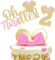Cake & Cupcake ToppersDisney Minnie Mouse Cake Decor Cake Toppers Birthday Party Mickey Mouse Cu ake Decor for Girls Boys Party Baby Shower SuppliesParty Supplies. 
