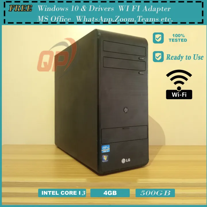 LG Branded i3 3rd Generation Hard Disk -500GB  RAM -4GB Desktop  PC Computer