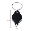 LED Mini Key Chain Light Outdoor Camping Emergency Key Ring Light Squeeze Light Micro Flashlight Torch Built-in CR2016 Battery. 