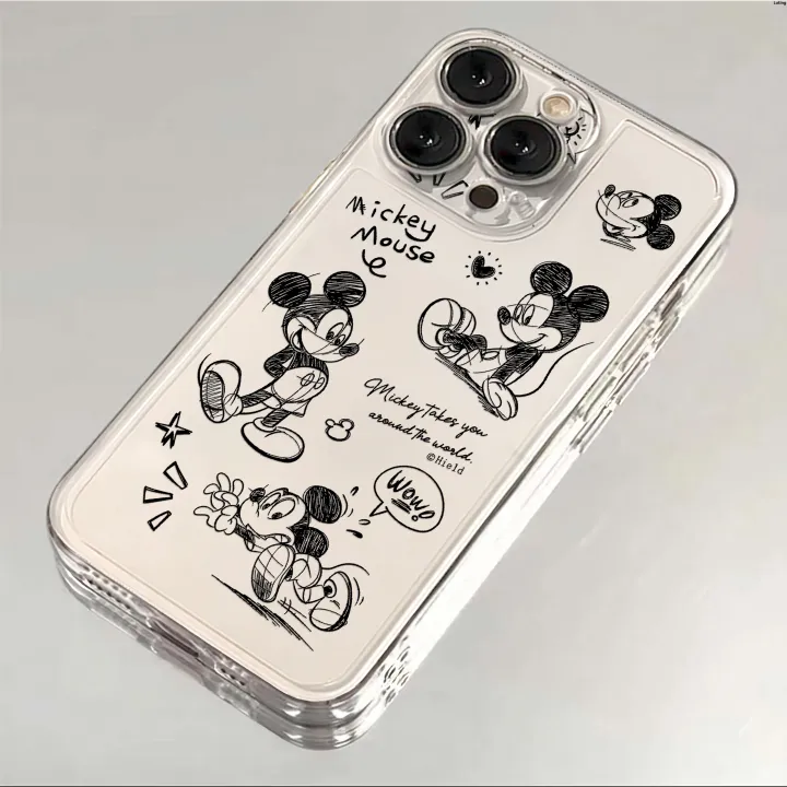 Luting2025%20Face%20R%20XSMaax%20X%20Mouse%20Phone%20Case%20for%20Cartoon%20Mickey%20Mouse%20Minnie%20Mouse%20on%20iPhone%2016%2015%2014%2013%2012%2011%20Mini%20Pro%20Mx%207%208%20Plus%20Clear%20Soft%20TPU%20Back%20-%20Image%207