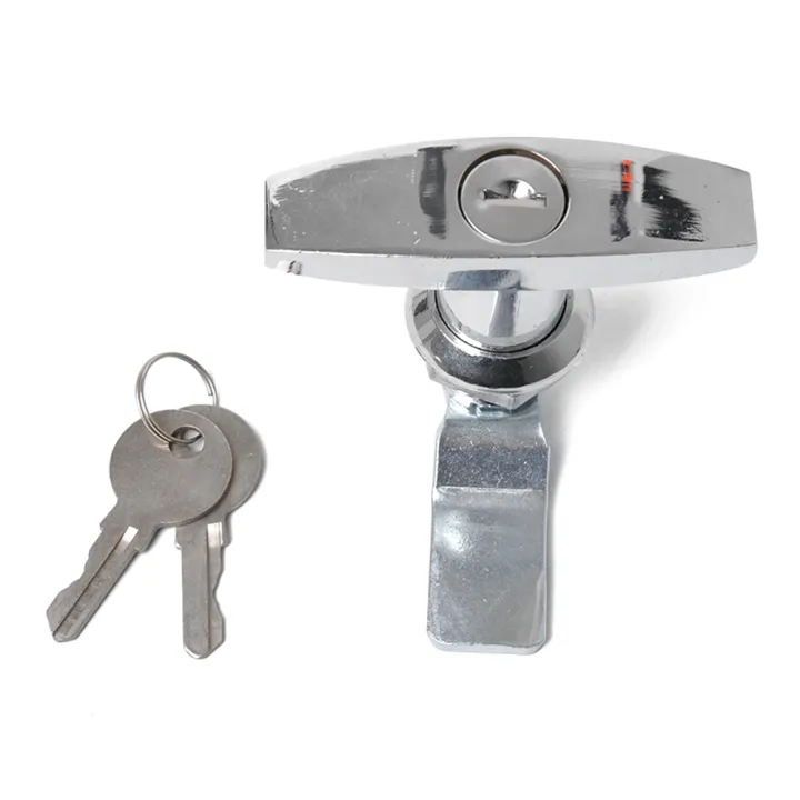 Turn T-Handle Lock with keys for Trailer ToolBox Distribution box ...