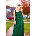 Green Saree with Sequin Work Blouse New. 