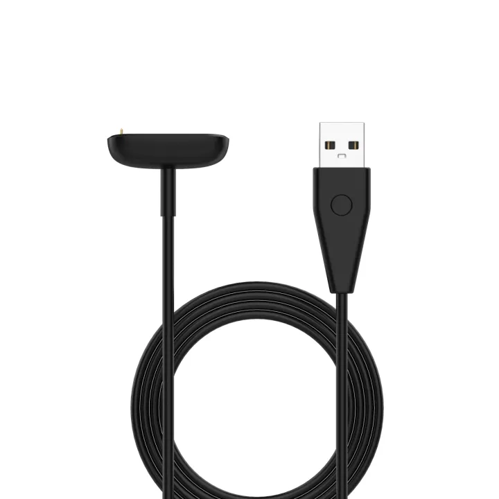 For Fitbit Charge 6 USB Port Smart Watch Charging Cable with Reset Key 1m