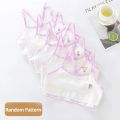 1 Pcs Random Choice Wireless Girls Bras Cotton Adolescence Girls Training Bra Comfort Child Girl Brassiere Soft Bustier For Kids. 