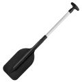 Telescopic Mini Paddle Portable Collapsible Adjustable Boat Paddle - black. 