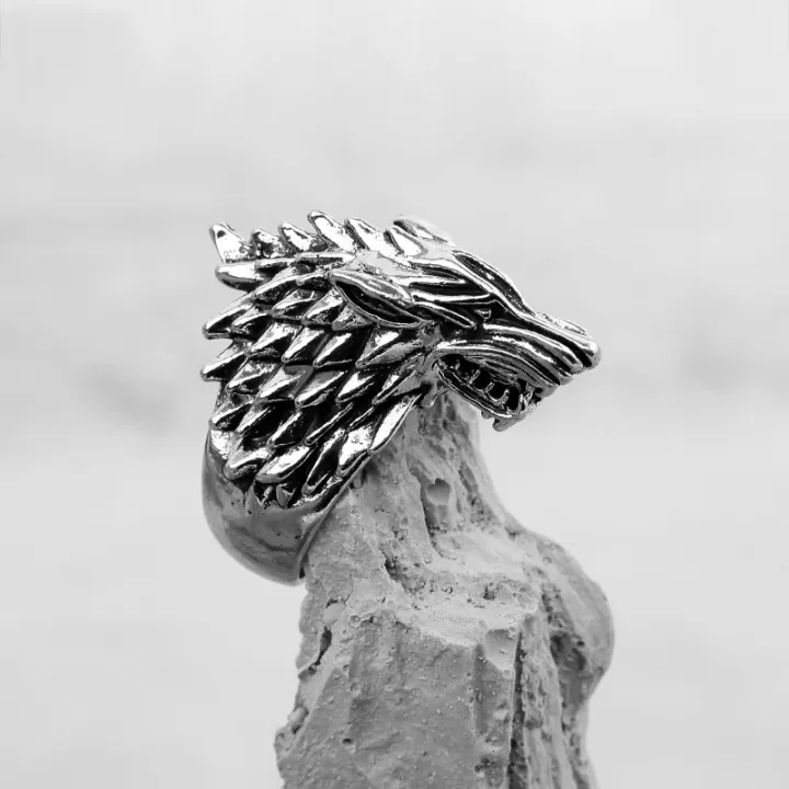 Vintage%20Punk%20Skull%20Ring%20Men's%20Stainless%20Steel%20Steampunk%20Cross%20Ring%20for%20a%20Gothic%20Touch%20-%20Image%205