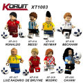 Building Block Toys World Cup Soccer Captain Plastic Assembled Building Blocks Minifigures Toy. 