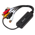 USB Type C to RCA Cable Adapter Converter Audio Video Capture Card Adapter PC Cables for TV DVD VHS Capture Device. 