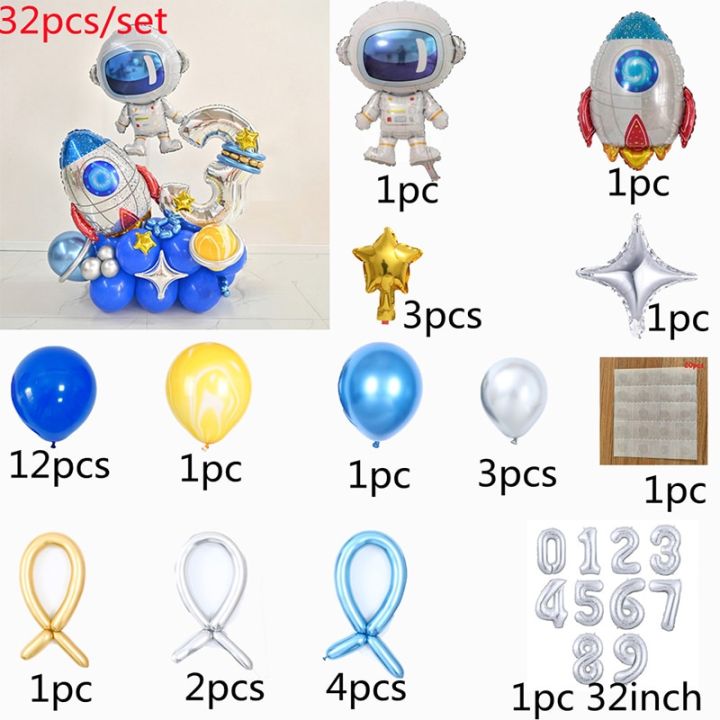 Outer%20Space%20Theme%20Party%20Astronaut%20Rocket%20Number%20F%20Balloons%20Boy%20Birthday%20Party%20Decorations%20Kids%20Baby%20Shower%20Party%20Supplies%20-%20Image%203